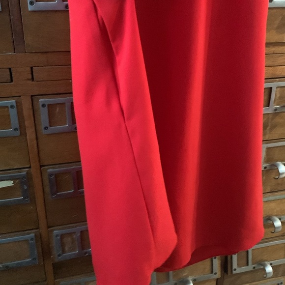 Wilfred Neuchatel Red Off the Shoulder Dress Size XXS Pockets - Picture 4 of 9